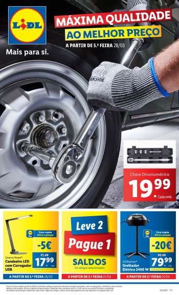 Folheto Lidl - 28.3.2024 - 3.4.2024.