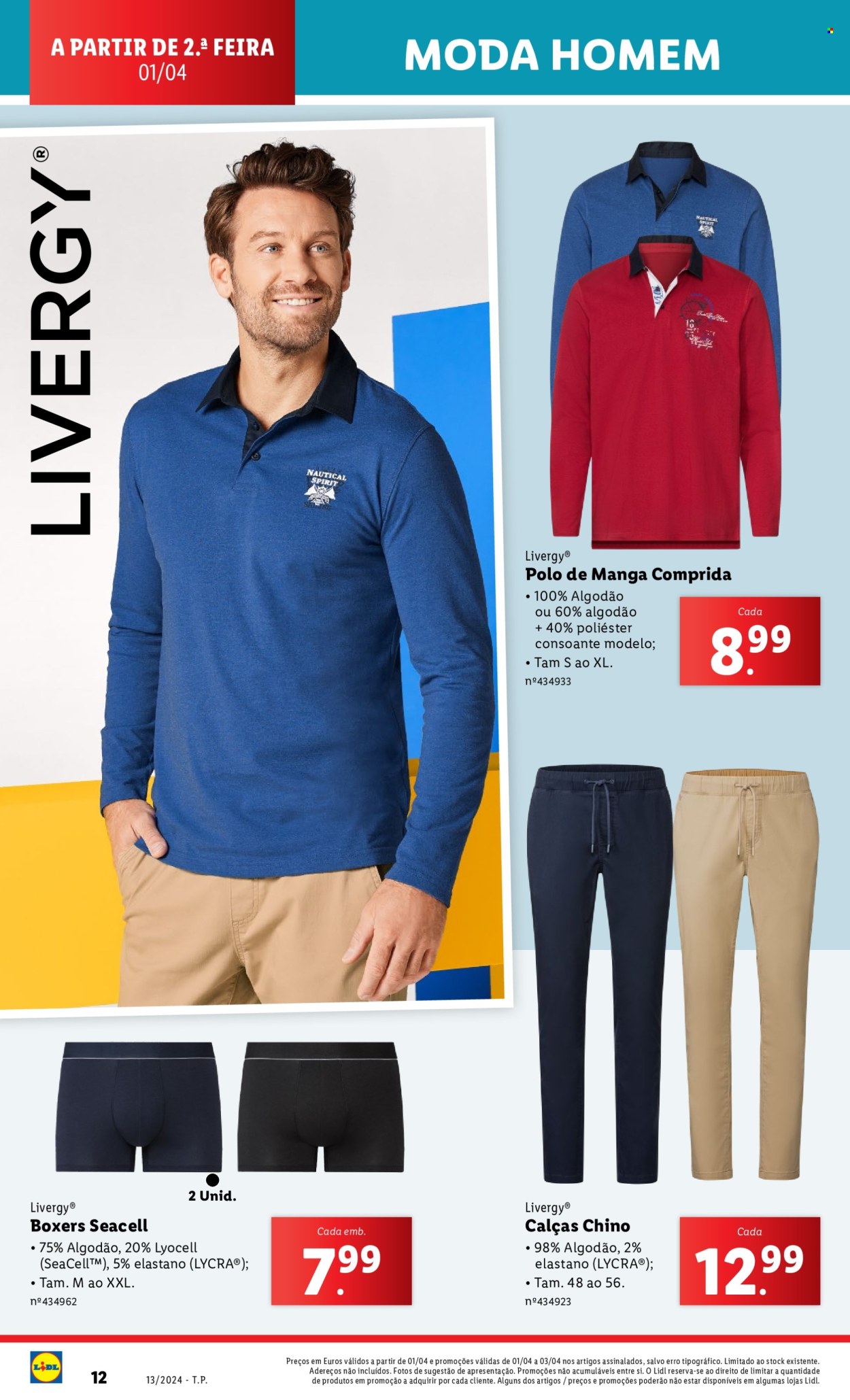 Folheto Lidl - 28.3.2024 - 3.4.2024. Página 12