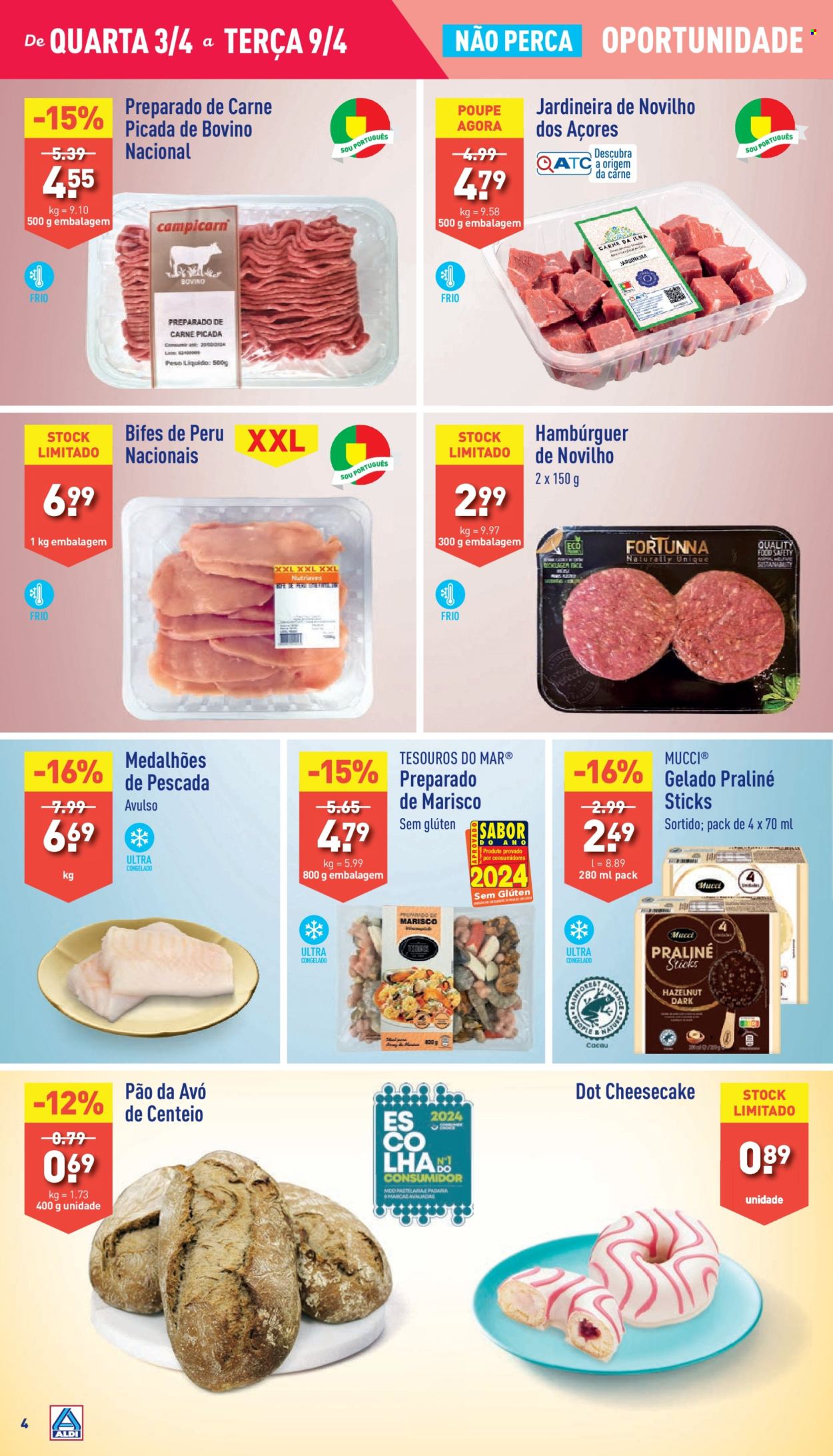 Folheto Aldi - 3.4.2024 - 9.4.2024. Página 4