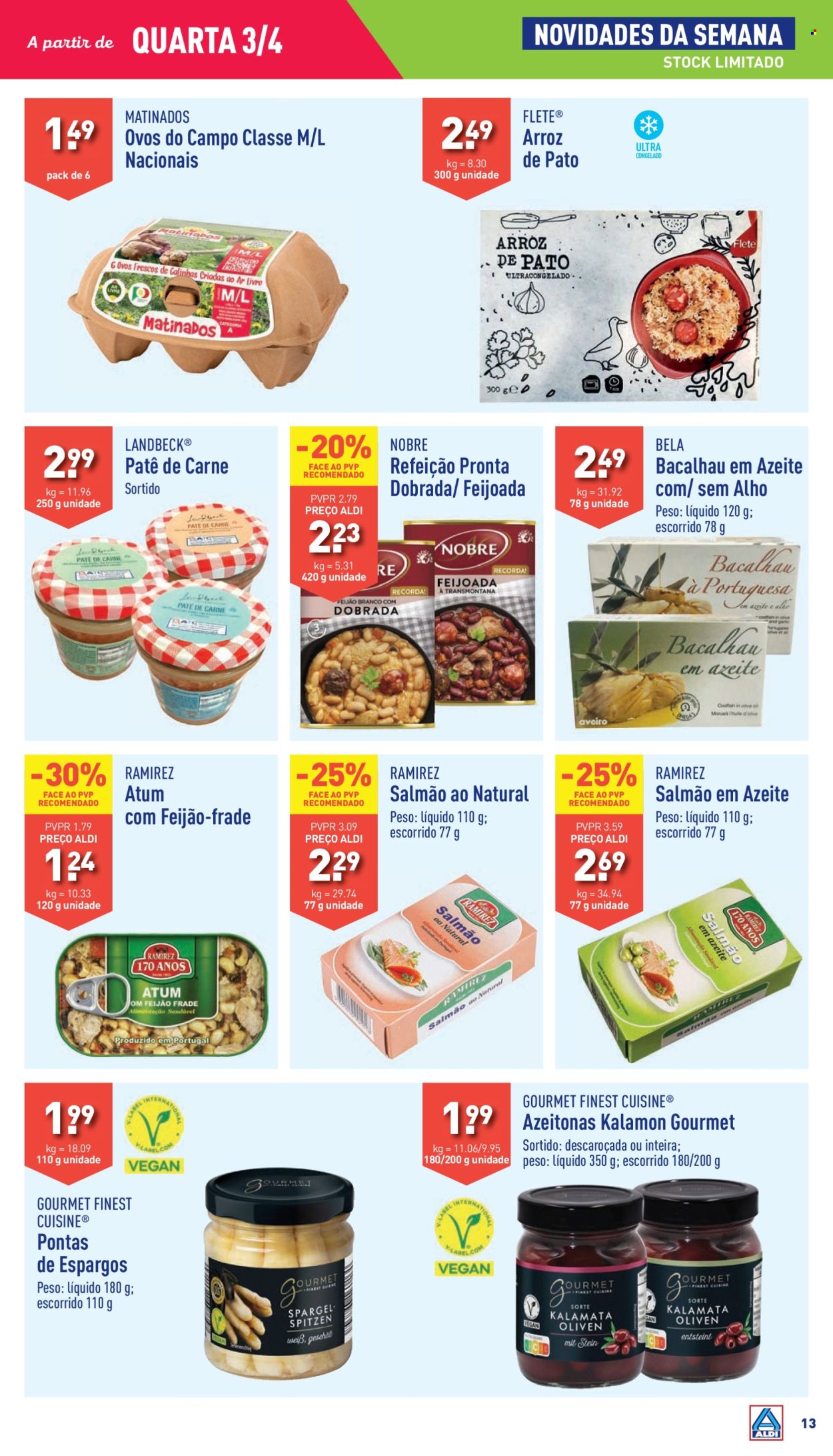Folheto Aldi - 3.4.2024 - 9.4.2024. Página 13