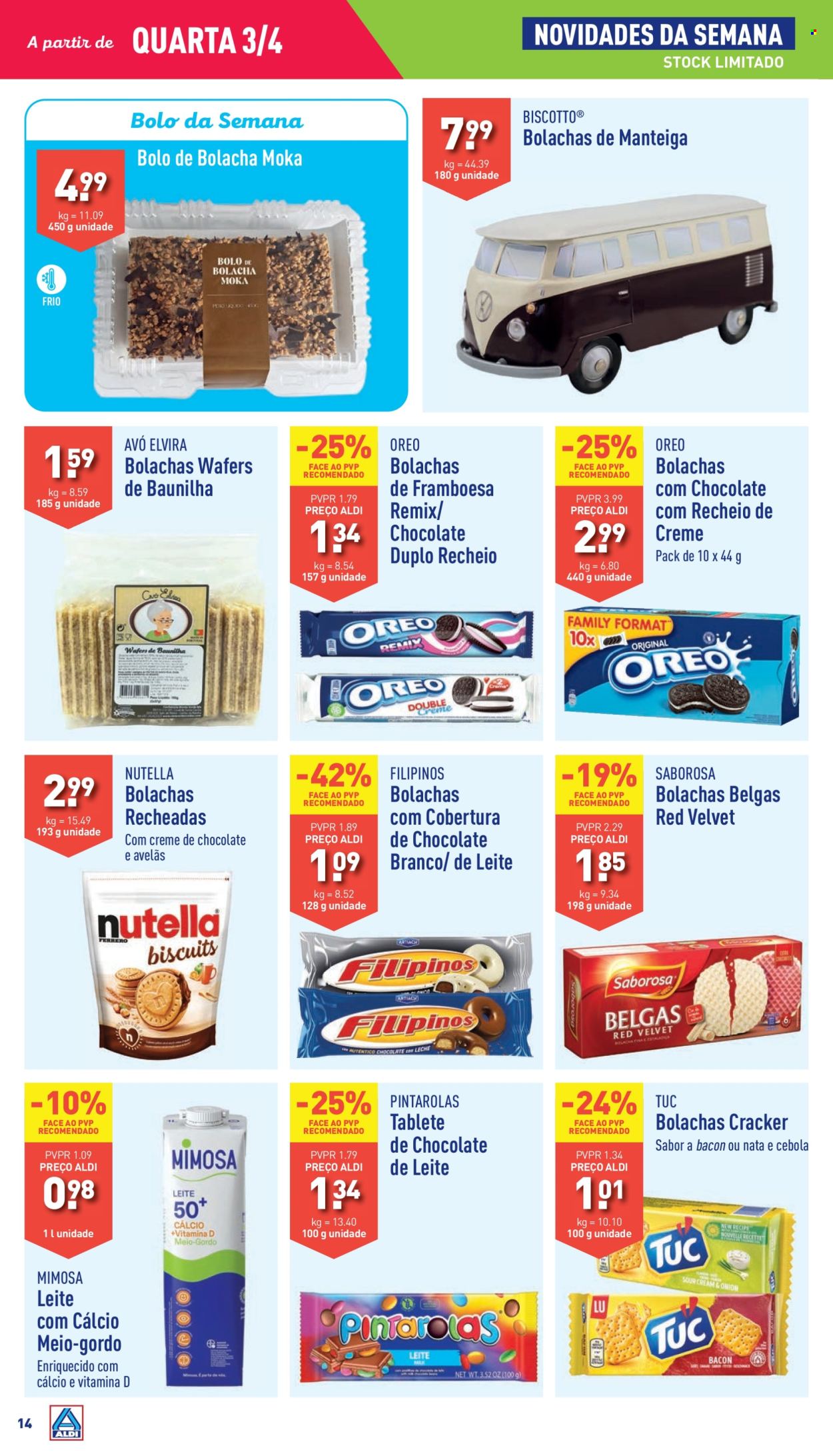 Folheto Aldi - 3.4.2024 - 9.4.2024. Página 14