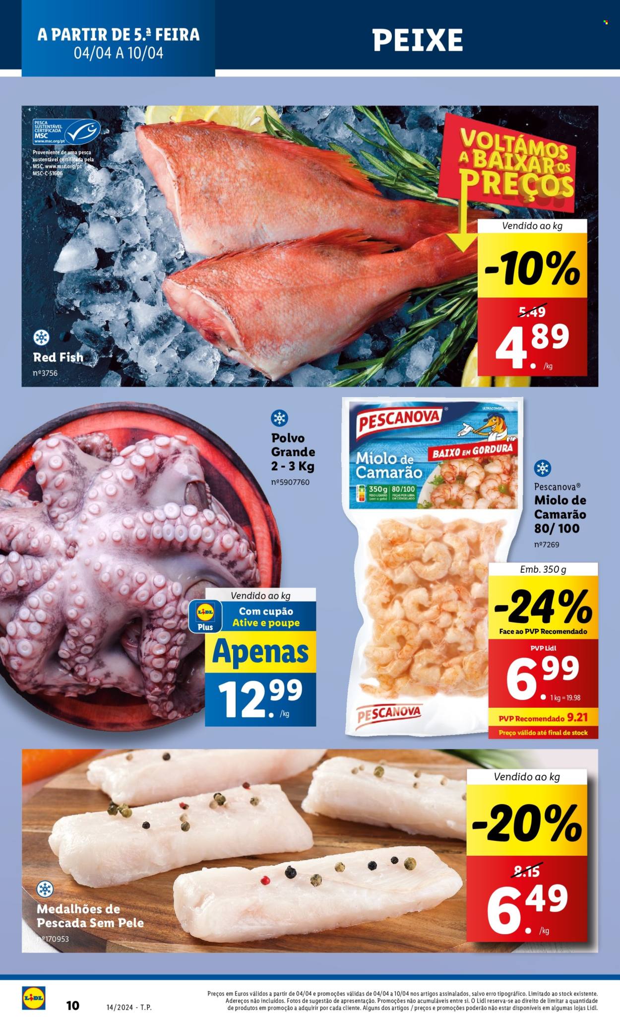 Folheto Lidl - 4.4.2024 - 10.4.2024. Página 10
