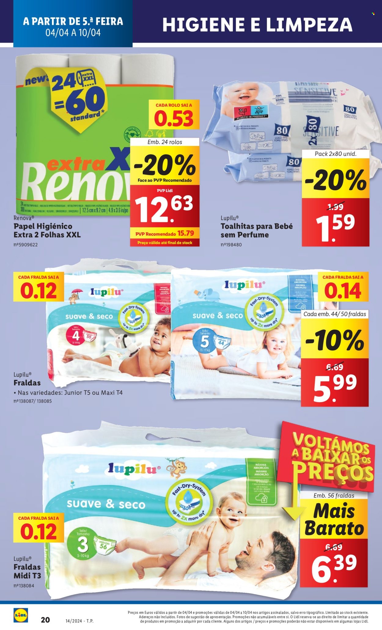 Folheto Lidl - 4.4.2024 - 10.4.2024. Página 20