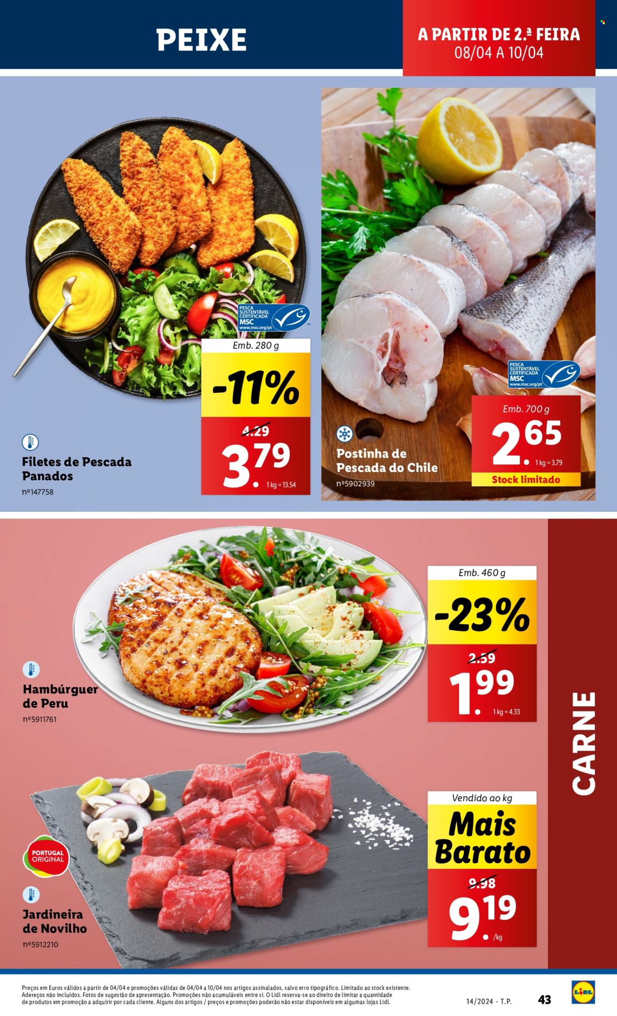 Folheto Lidl - 4.4.2024 - 10.4.2024. Página 43