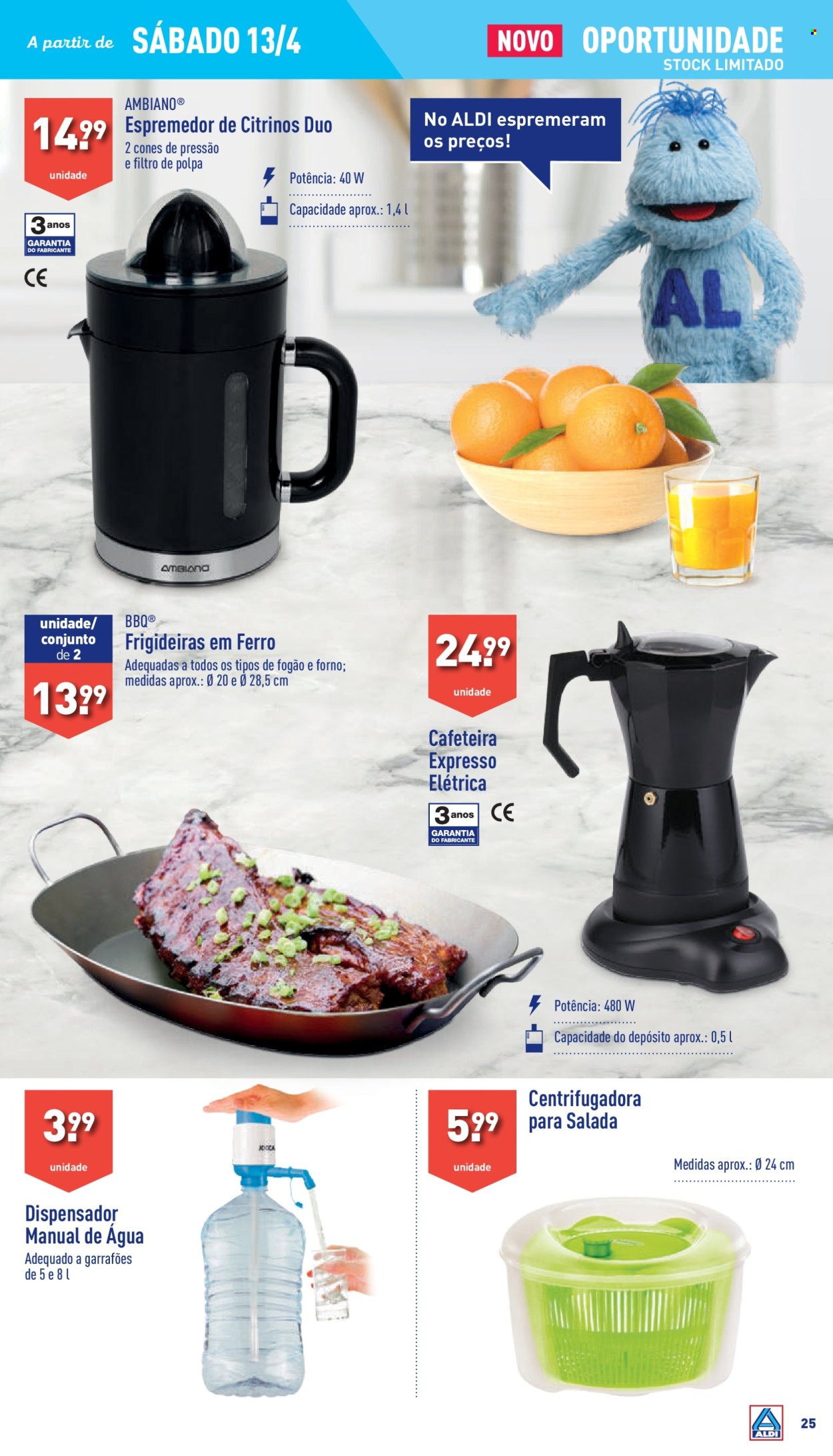 Folheto Aldi - 10.4.2024 - 16.4.2024. Página 25