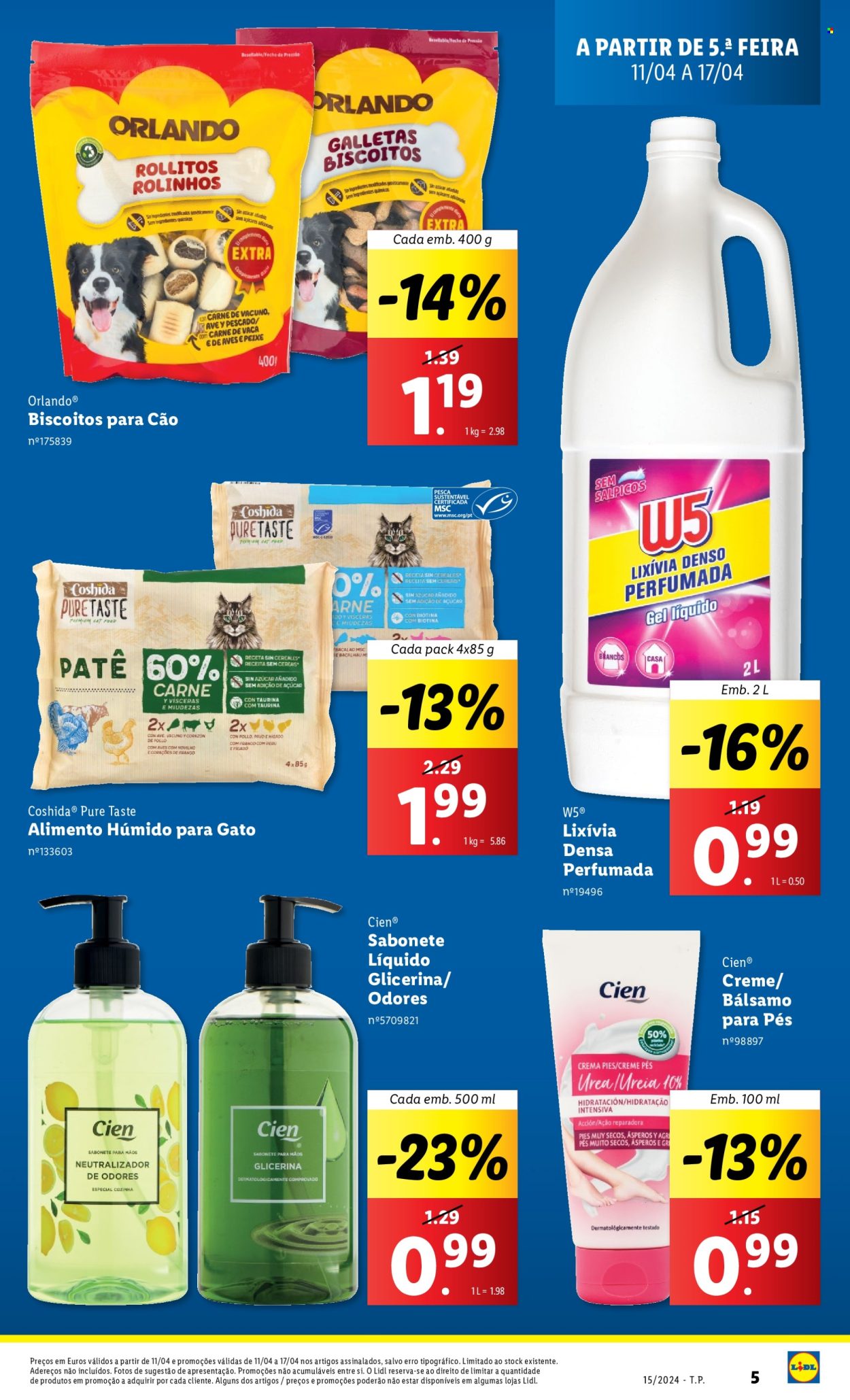 Folheto Lidl - 11.4.2024 - 17.4.2024. Página 5