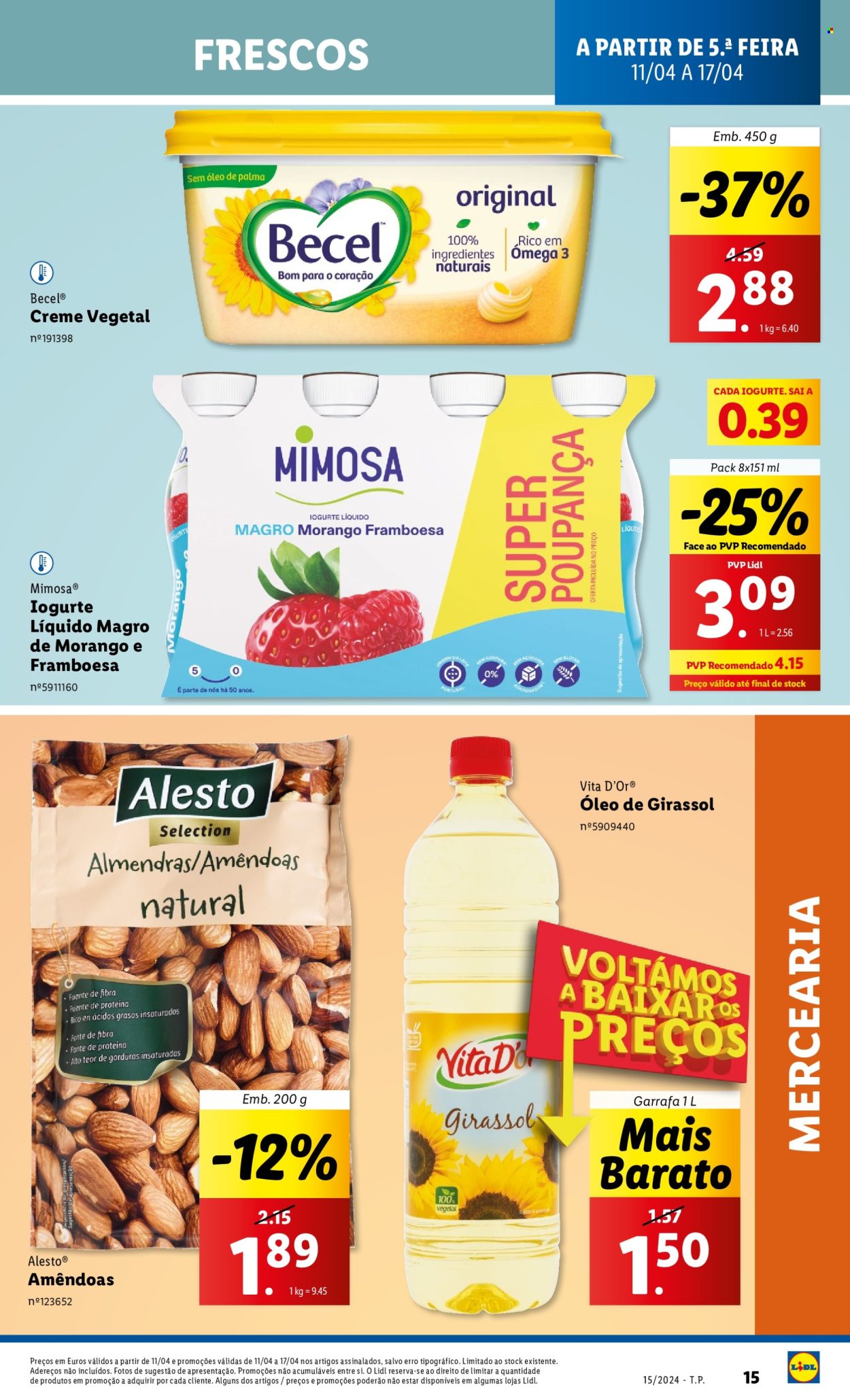 Folheto Lidl - 11.4.2024 - 17.4.2024. Página 15