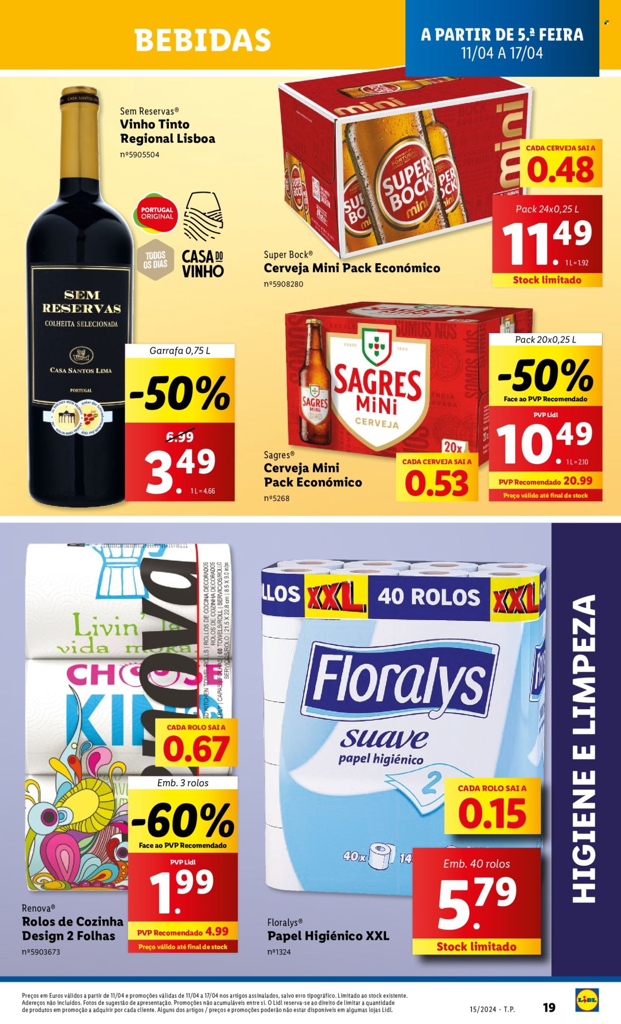 Folheto Lidl - 11.4.2024 - 17.4.2024. Página 19