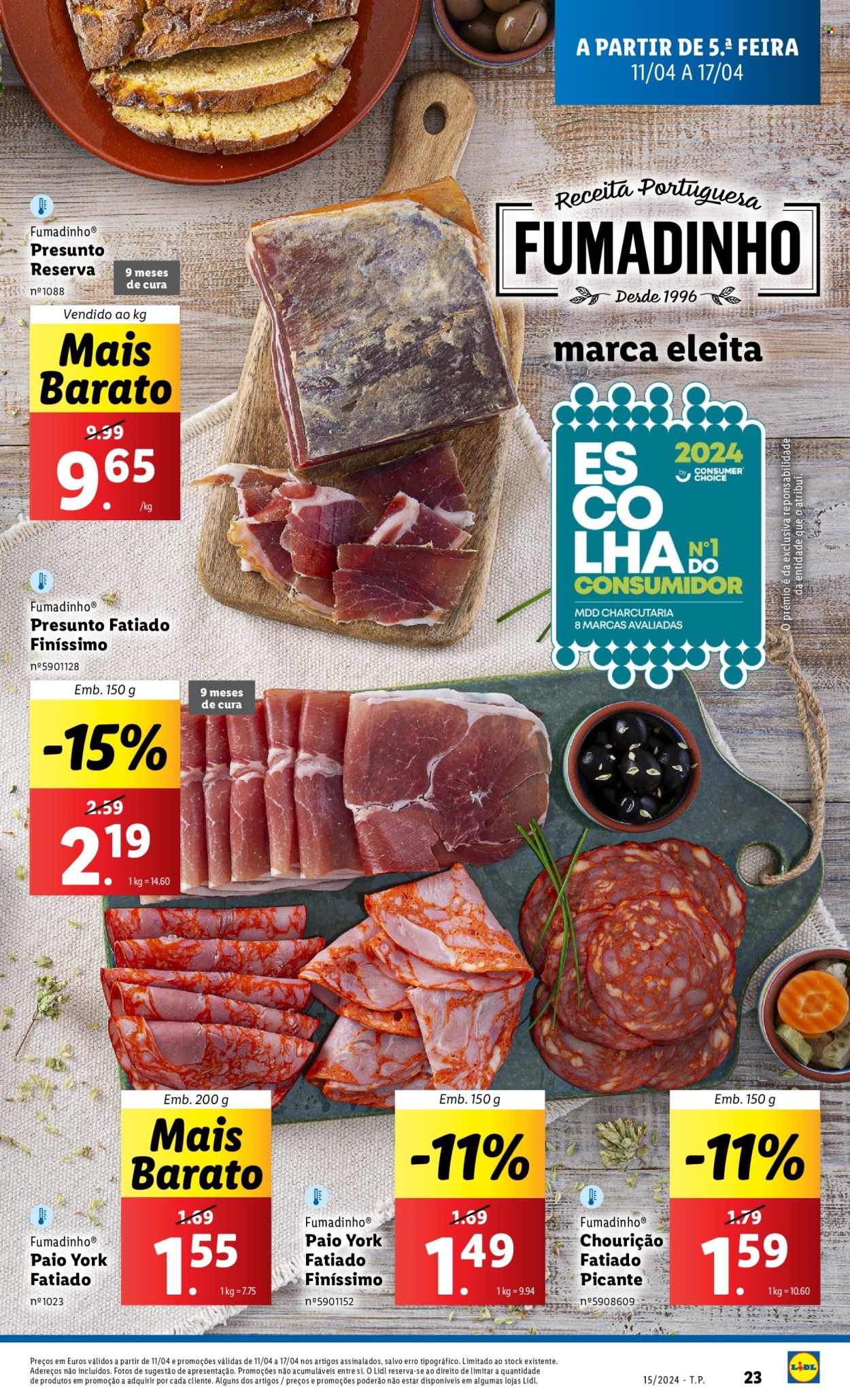 Folheto Lidl - 11.4.2024 - 17.4.2024. Página 23