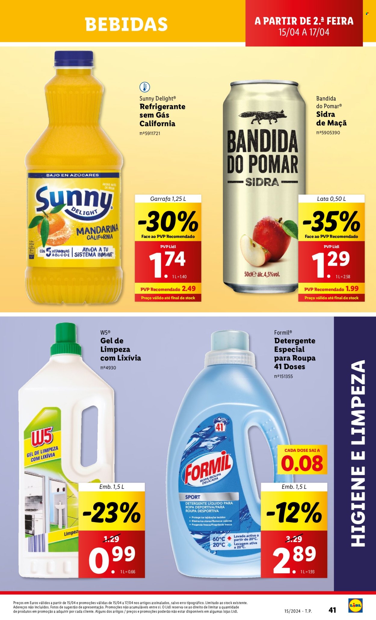 Folheto Lidl - 11.4.2024 - 17.4.2024. Página 59
