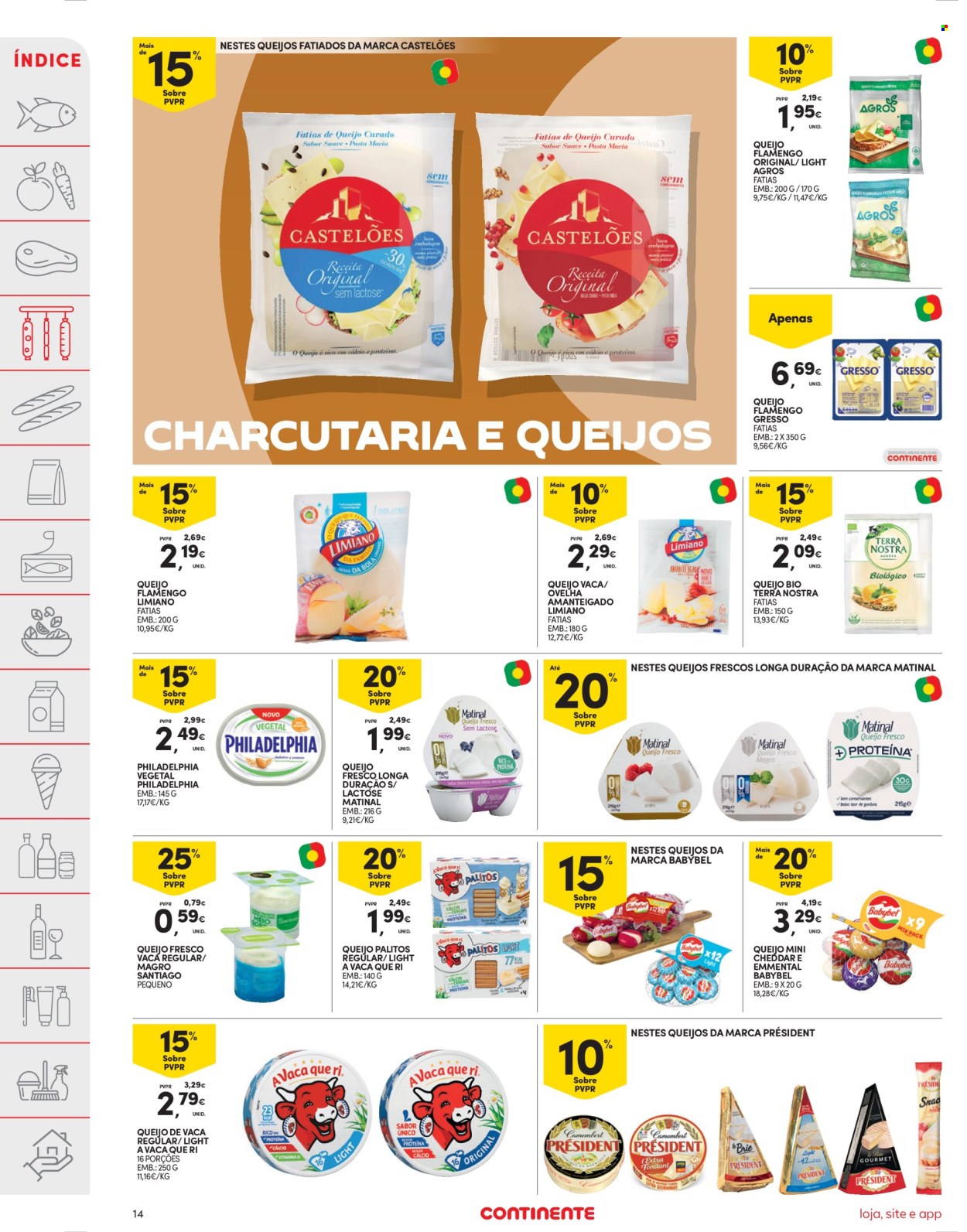 Folheto Continente - 9.4.2024 - 15.4.2024. Página 14