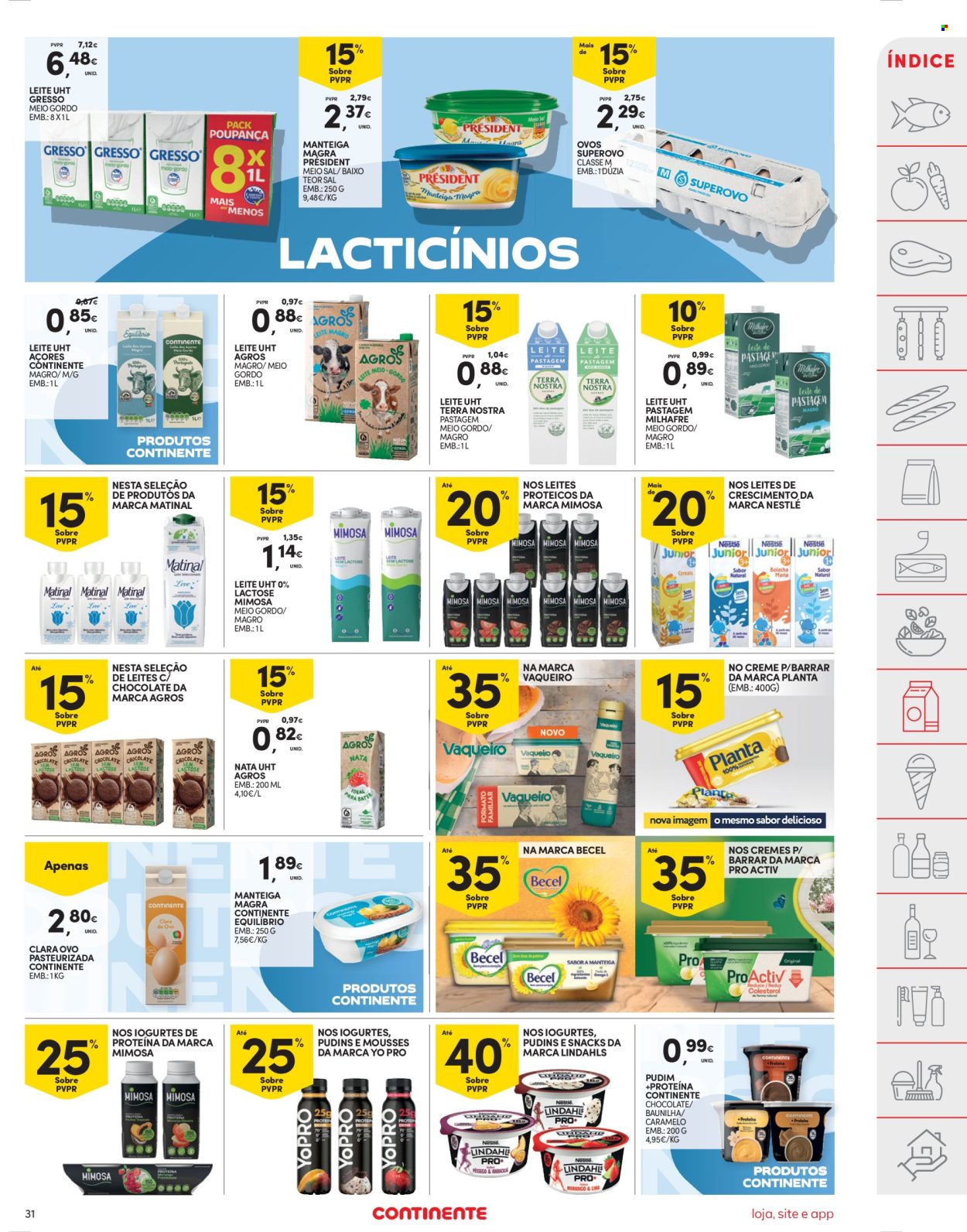 Folheto Continente - 9.4.2024 - 15.4.2024. Página 31
