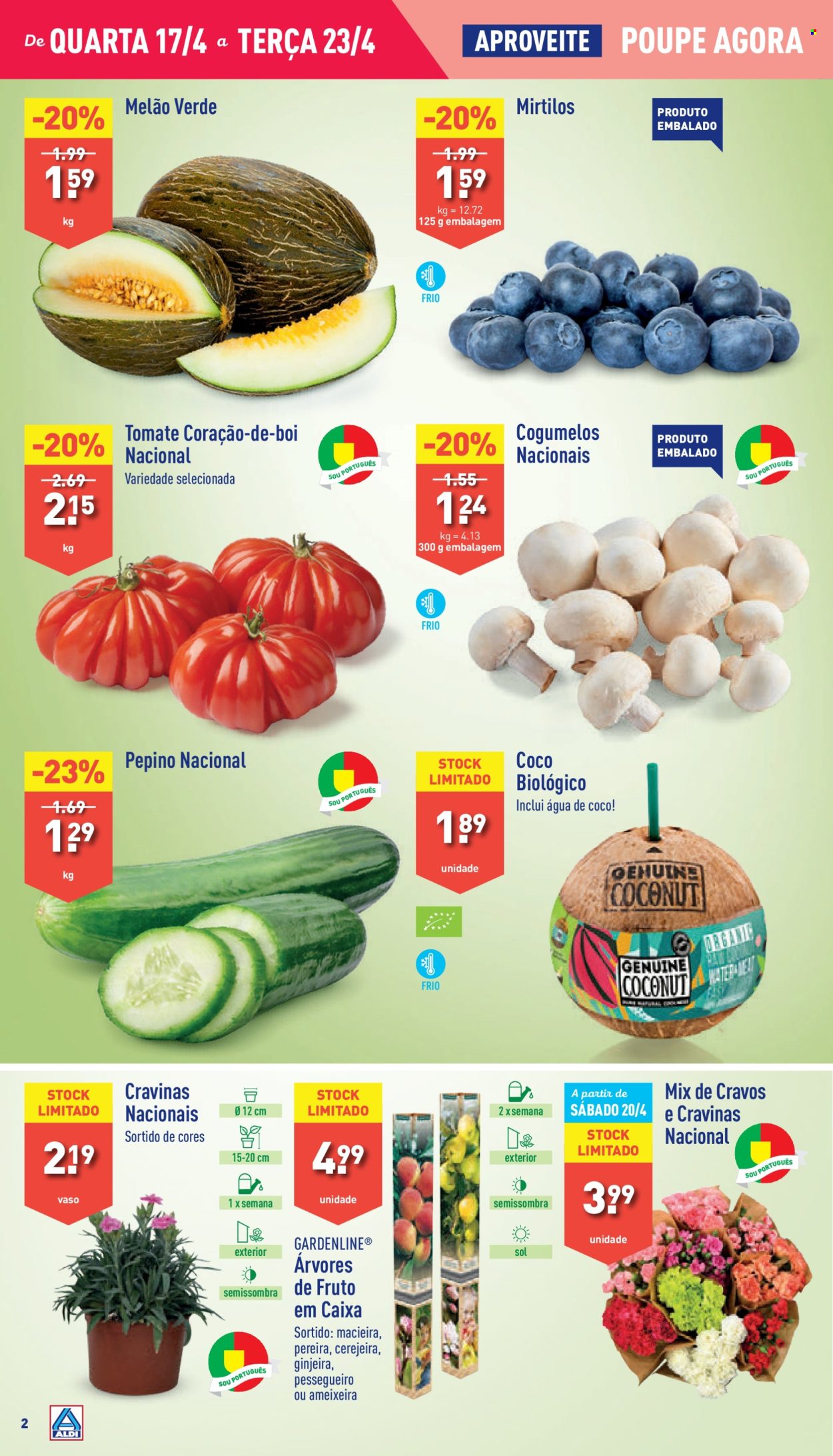 Folheto Aldi - 17.4.2024 - 23.4.2024. Página 2