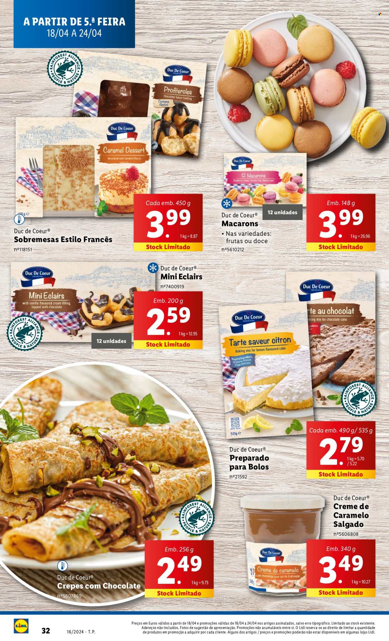 Folheto Lidl - 18.4.2024 - 24.4.2024. Página 32