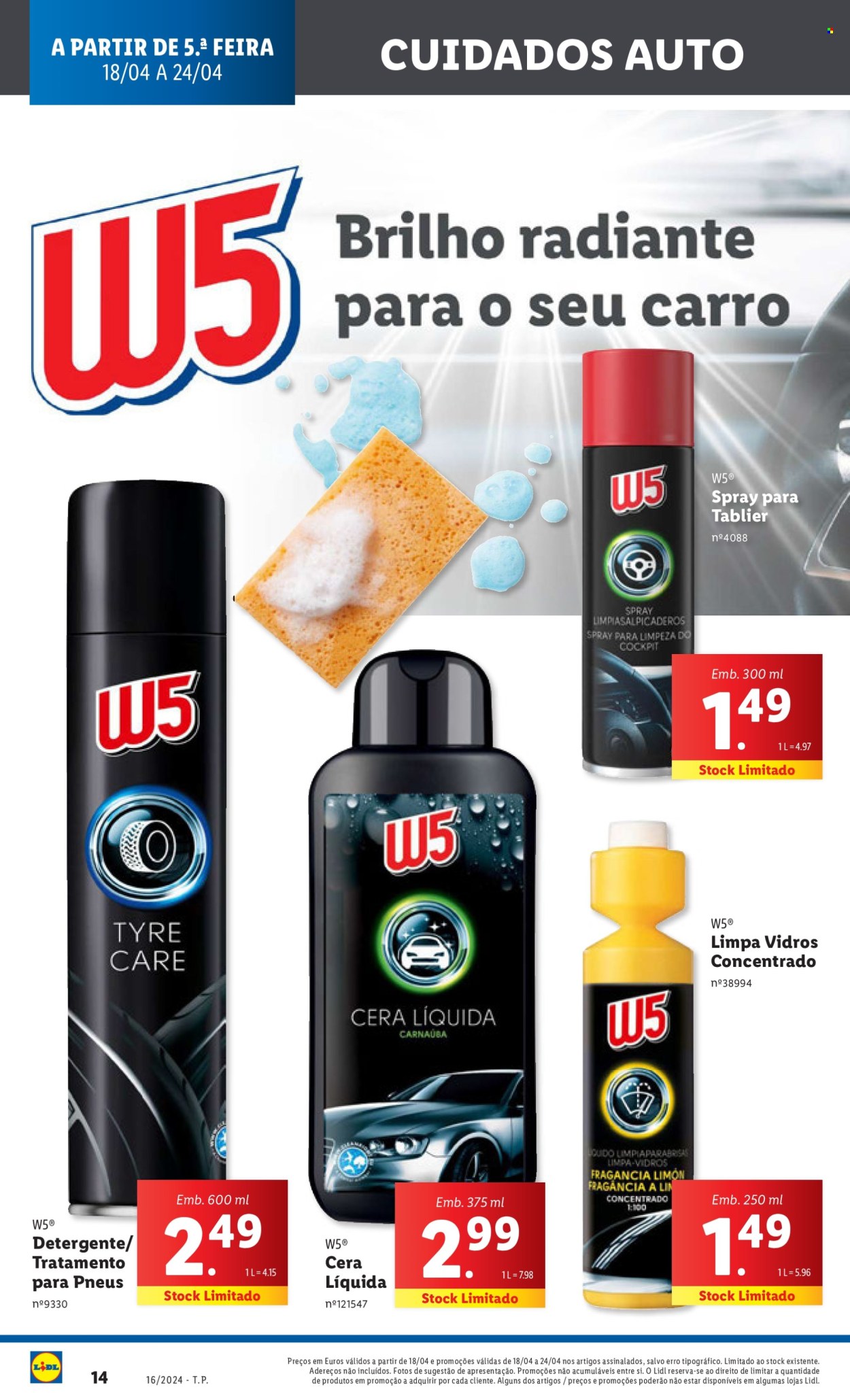 Folheto Lidl - 18.4.2024 - 24.4.2024. Página 14