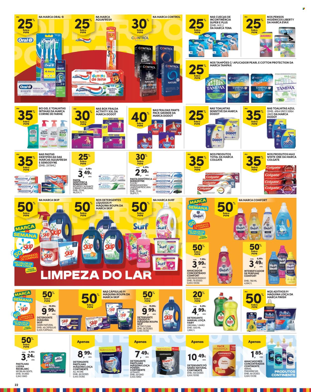 Folheto Continente Modelo - 16.4.2024 - 22.4.2024. Página 22
