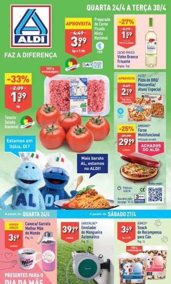 Folheto Aldi - 24.4.2024 - 30.4.2024.