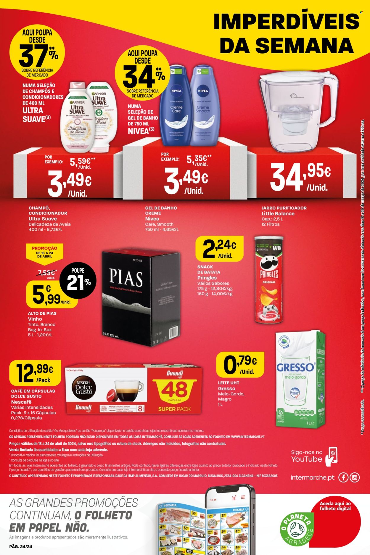 Folheto Intermarché - 18.4.2024 - 24.4.2024. Página 24