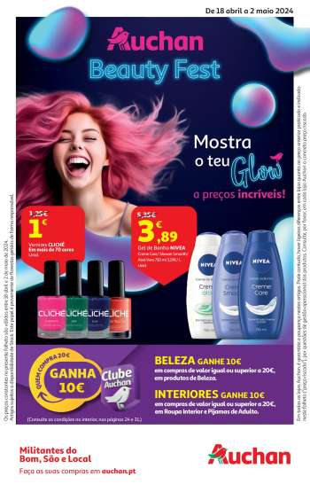 Folheto Auchan - 18.4.2024 - 2.5.2024.