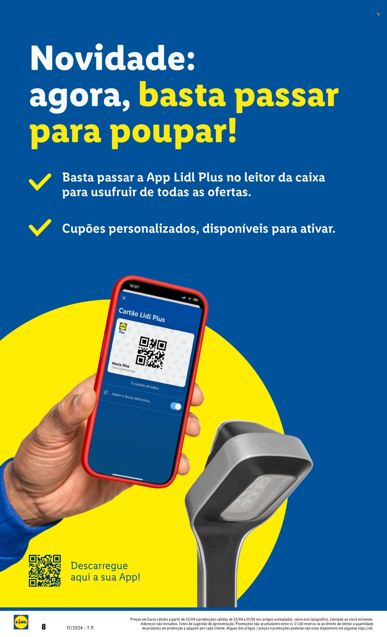 Folheto Lidl - 25.4.2024 - 1.5.2024. Página 8