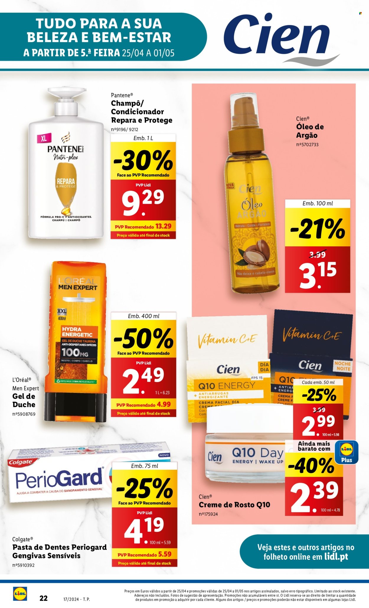 Folheto Lidl - 25.4.2024 - 1.5.2024. Página 22