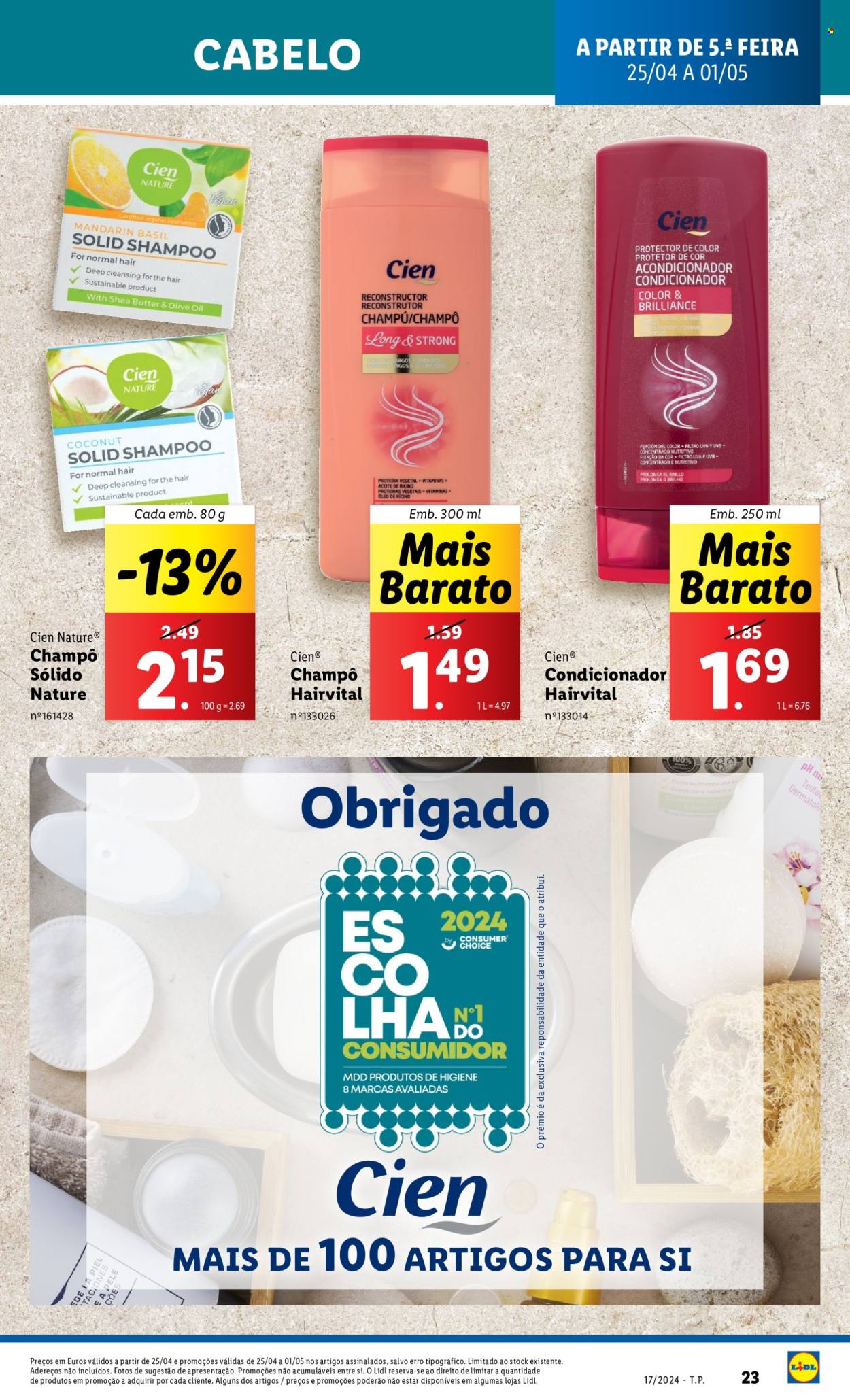 Folheto Lidl - 25.4.2024 - 1.5.2024. Página 23