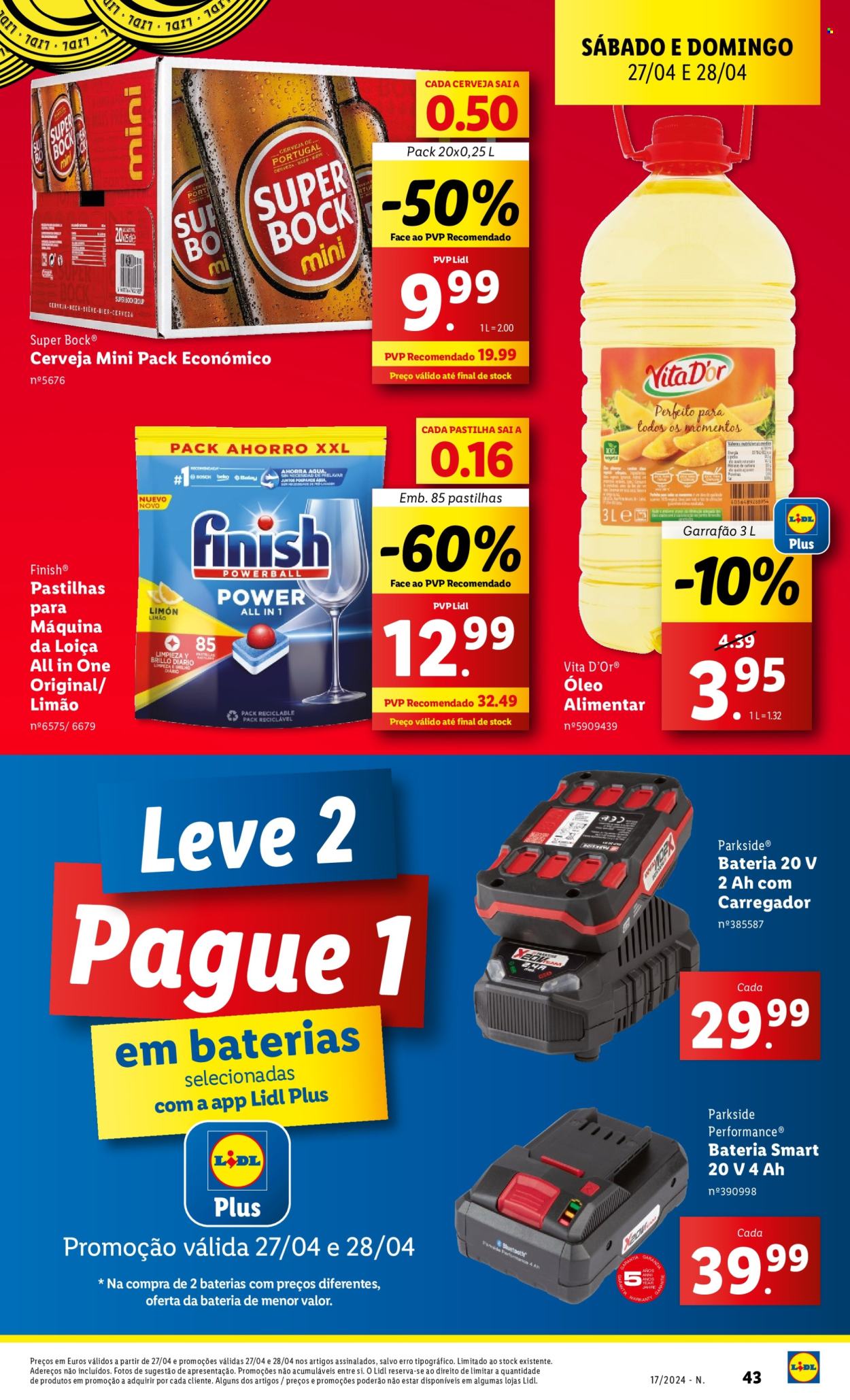 Folheto Lidl - 25.4.2024 - 1.5.2024. Página 43