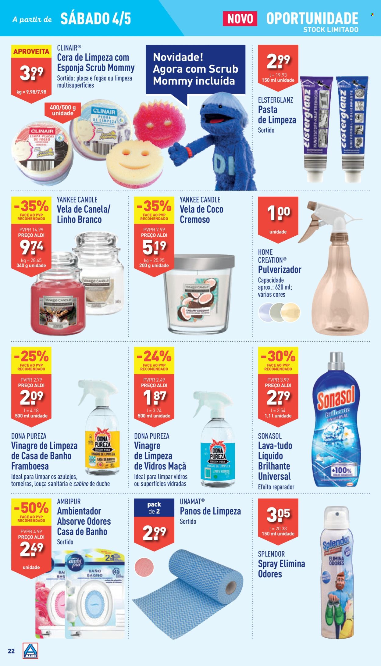 Folheto Aldi - 1.5.2024 - 7.5.2024. Página 22