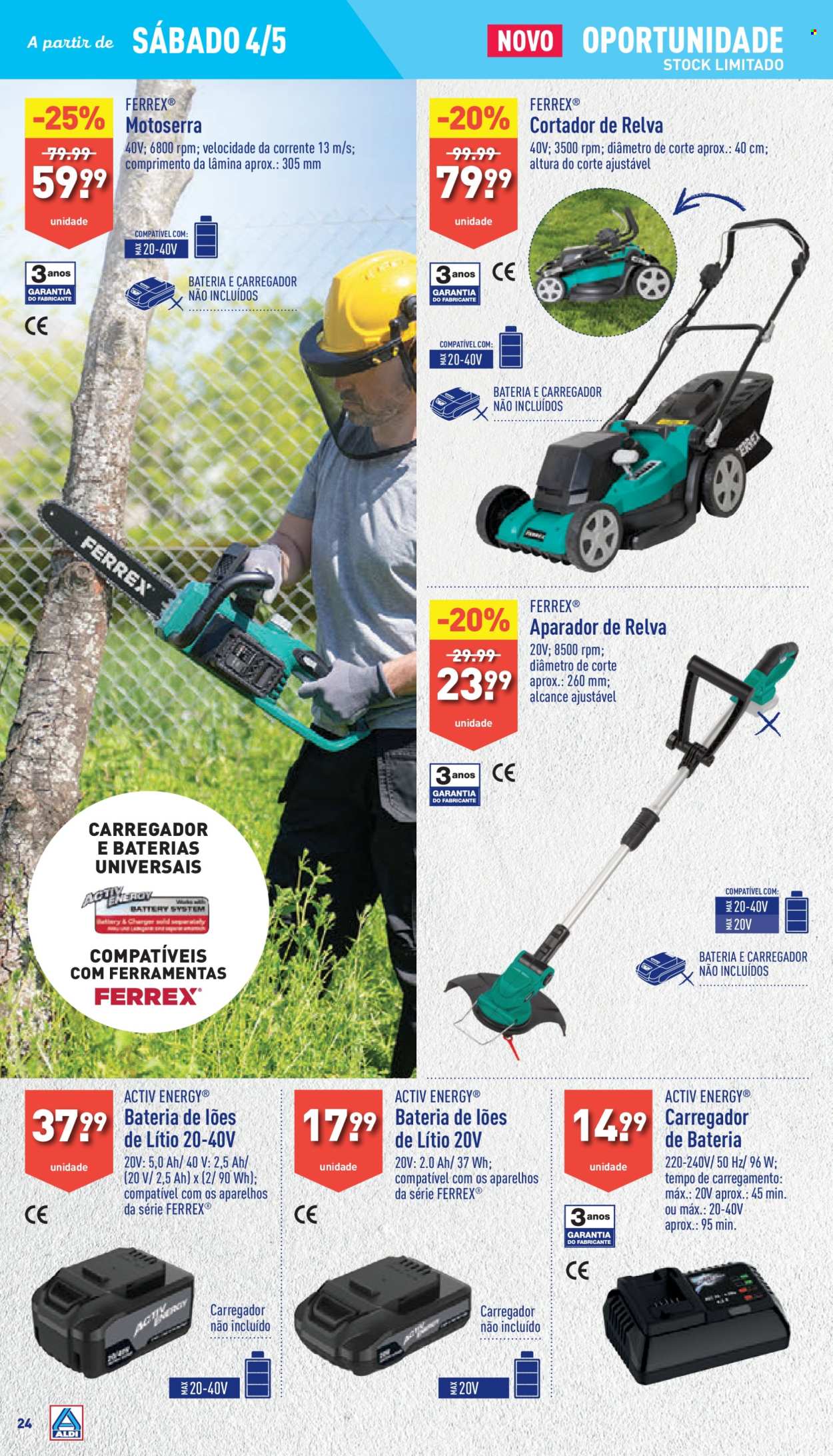 Folheto Aldi - 1.5.2024 - 7.5.2024. Página 24
