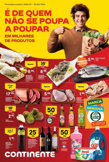 Folheto Continente Bom Dia - 23.4.2024 - 29.4.2024.