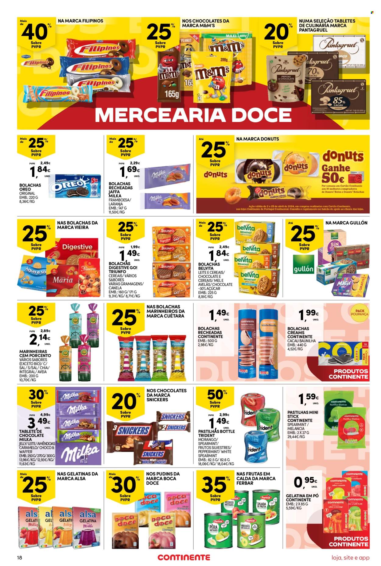 Folheto Continente Bom Dia - 23.4.2024 - 29.4.2024. Página 18