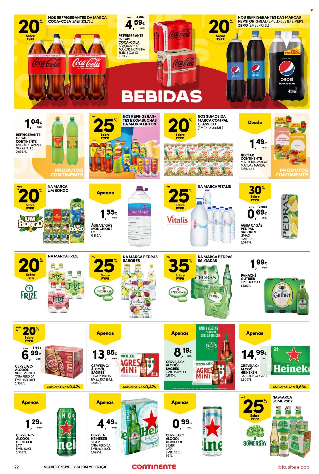 Folheto Continente Bom Dia - 23.4.2024 - 29.4.2024. Página 22