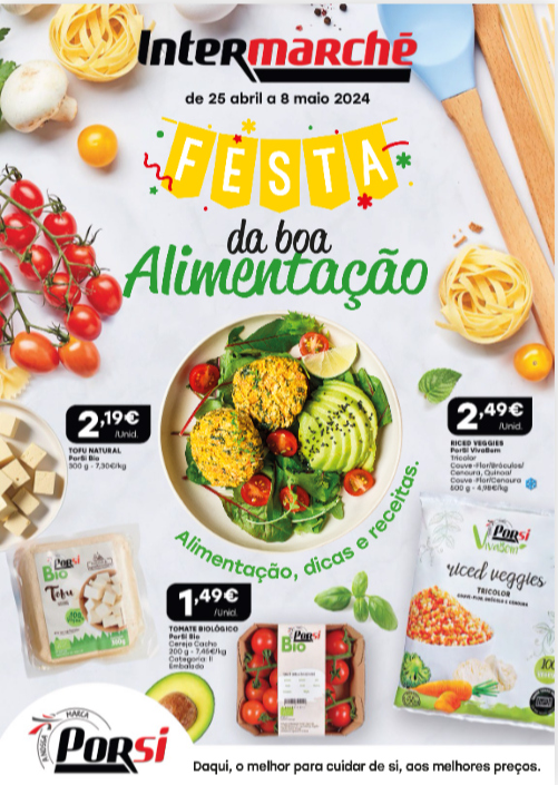 Folheto Intermarché - 25.4.2024 - 8.5.2024. Página 1