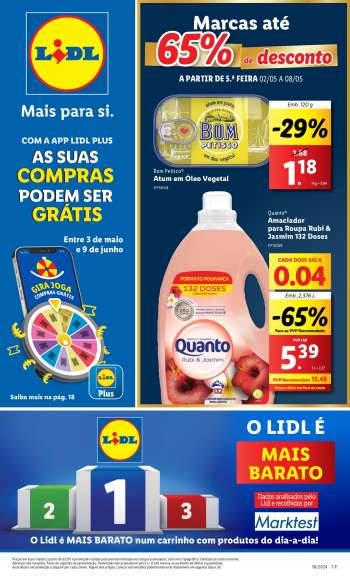 Folheto Lidl - 2.5.2024 - 8.5.2024.