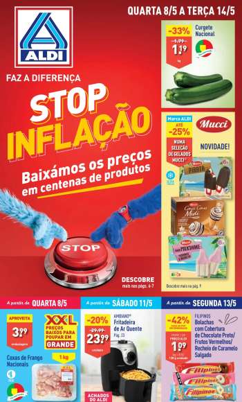 Folheto Aldi - 8.5.2024 - 15.5.2024.