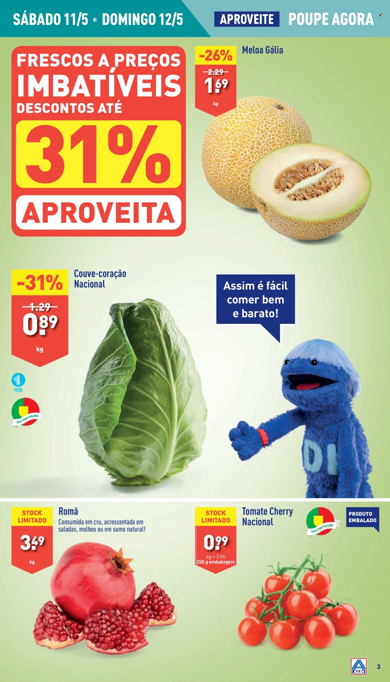 Folheto Aldi - 8.5.2024 - 15.5.2024. Página 3