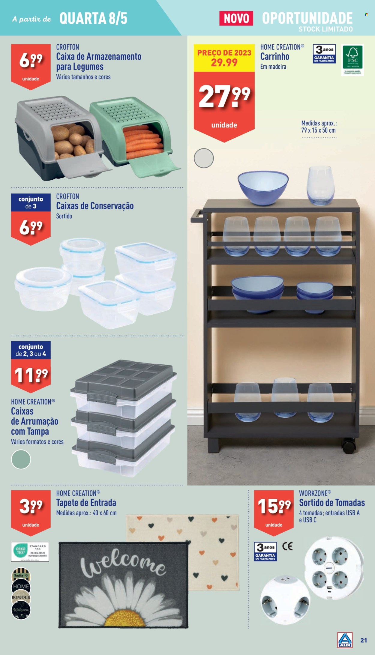 Folheto Aldi - 8.5.2024 - 15.5.2024. Página 21