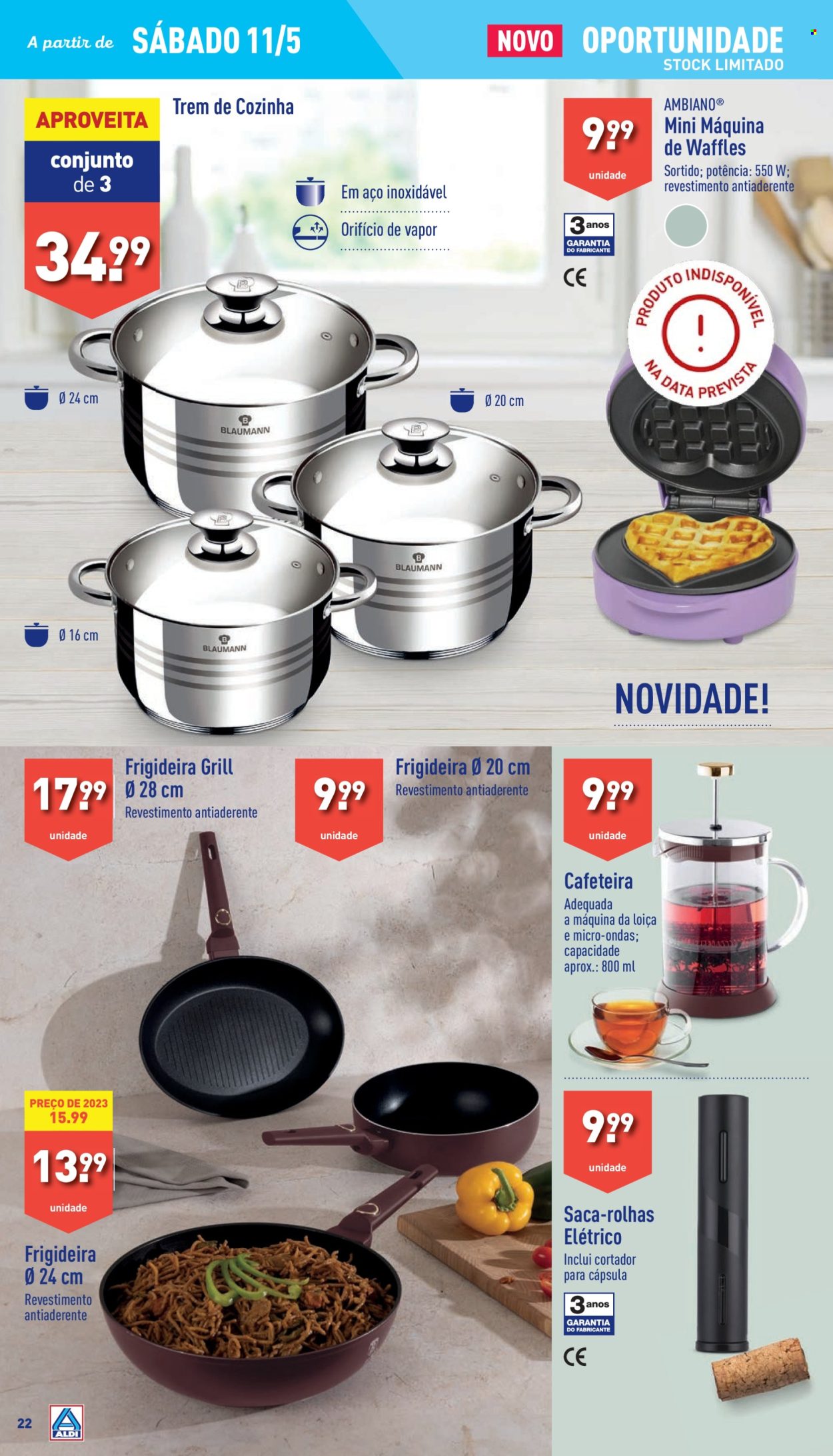 Folheto Aldi - 8.5.2024 - 15.5.2024. Página 22