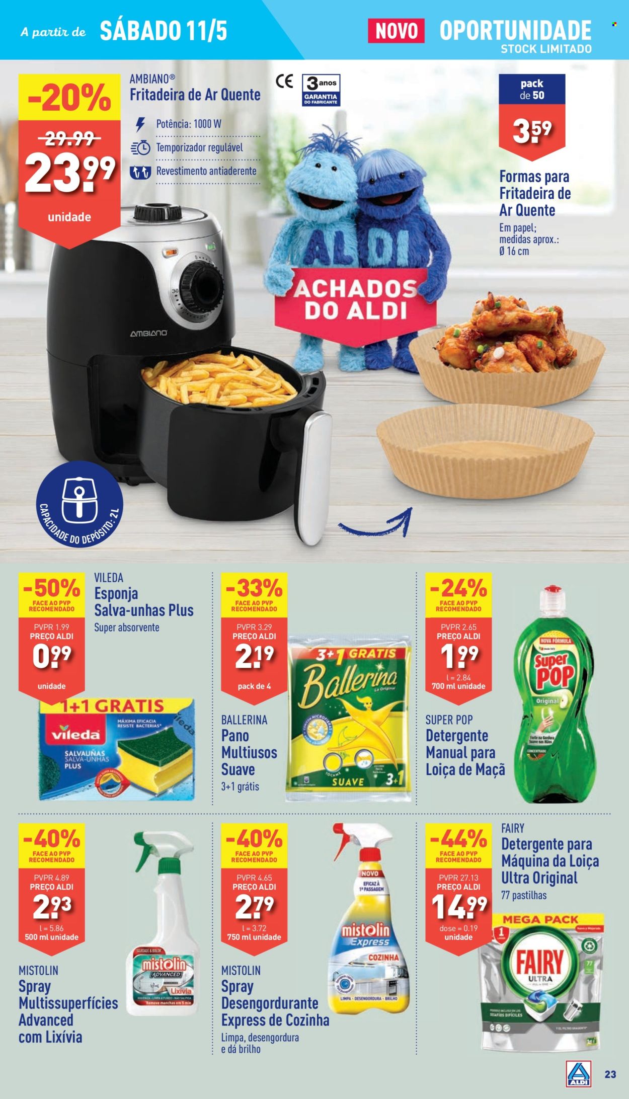 Folheto Aldi - 8.5.2024 - 15.5.2024. Página 23