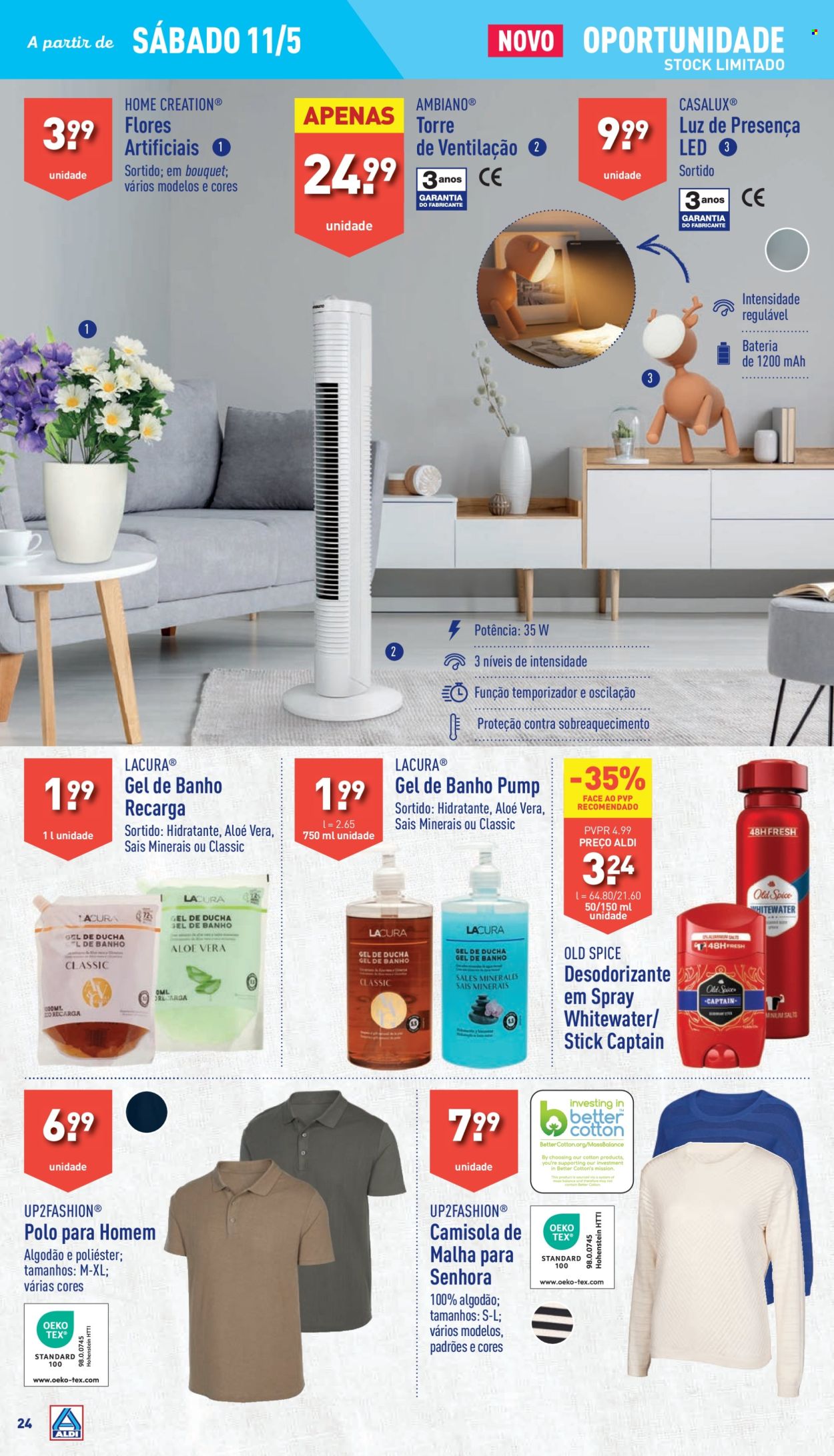 Folheto Aldi - 8.5.2024 - 15.5.2024. Página 24
