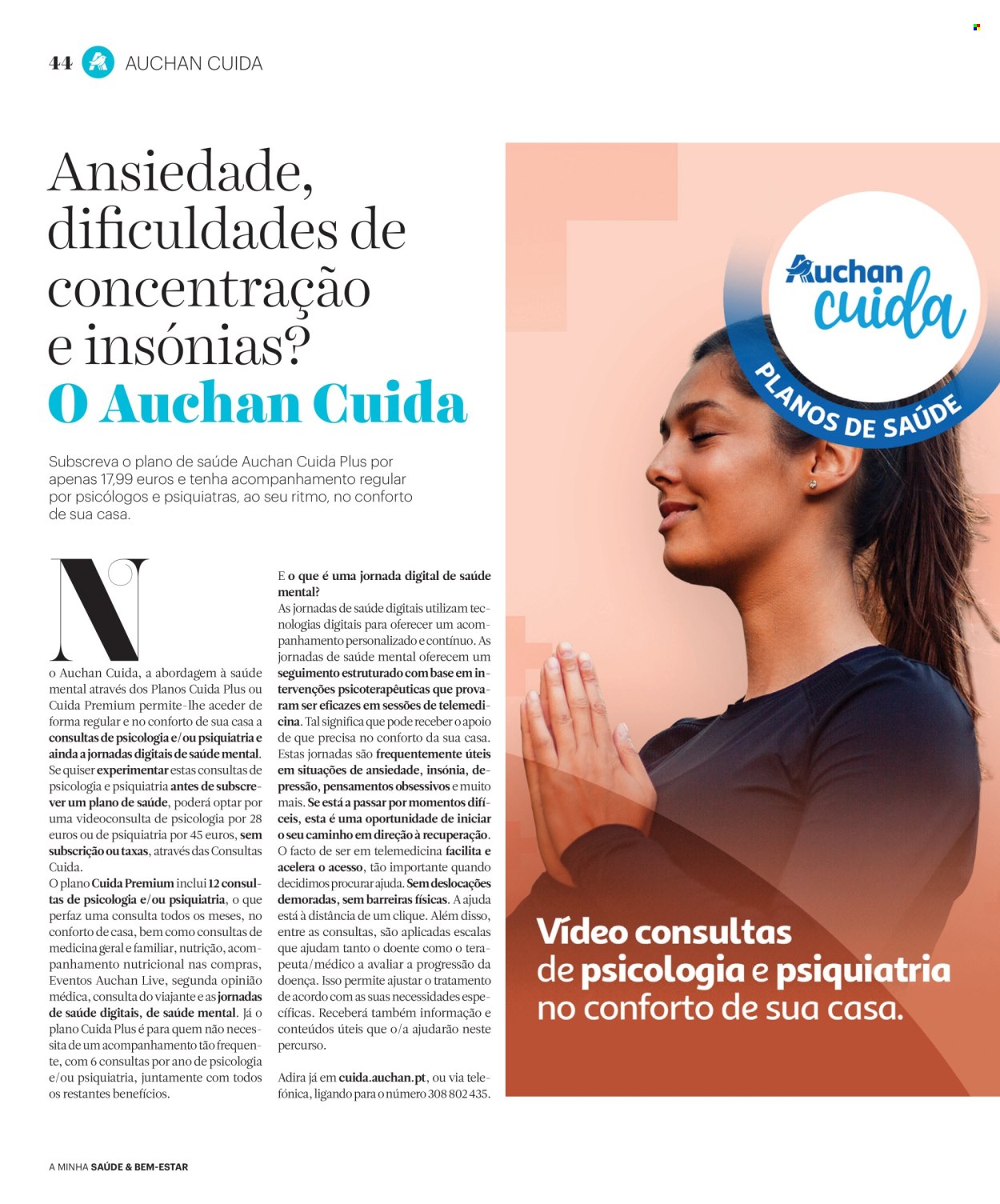 Folheto Auchan - 3.5.2024 - 2.6.2024. Página 44