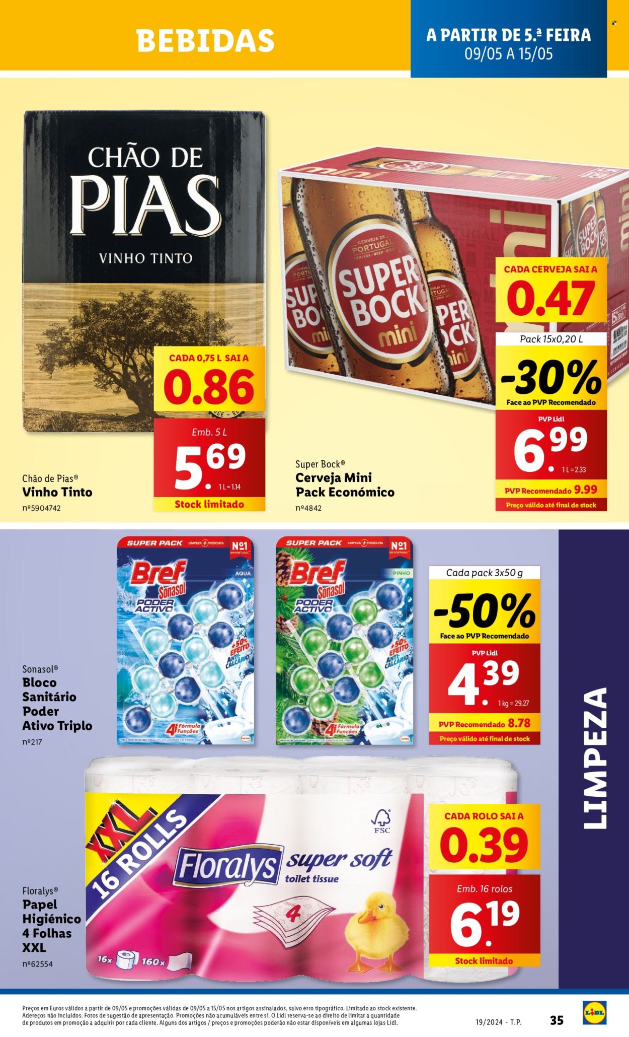 Folheto Lidl - 9.5.2024 - 15.5.2024. Página 35
