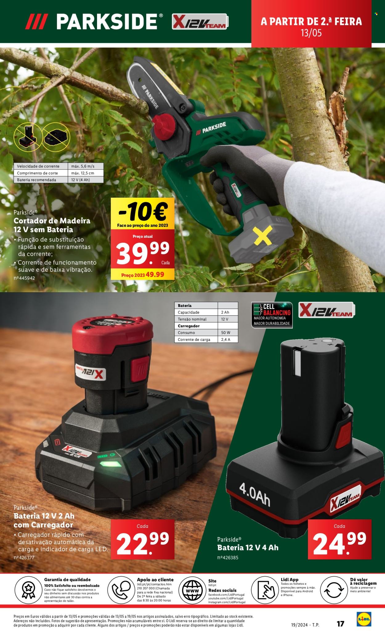 Folheto Lidl - 9.5.2024 - 15.5.2024. Página 17