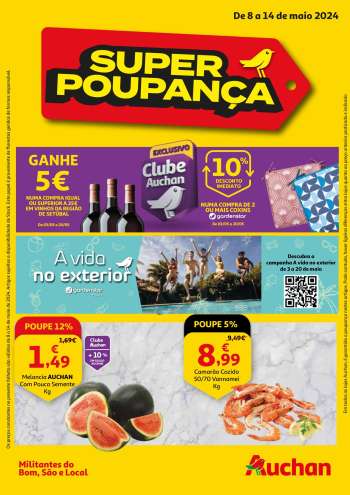 Folheto Auchan - 8.5.2024 - 14.5.2024.