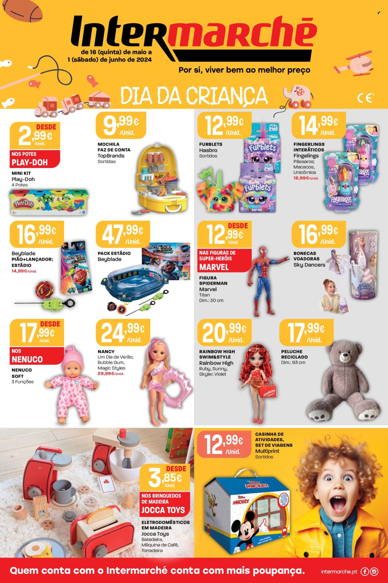 Folheto Intermarché - 16.5.2024 - 1.6.2024. Página 1