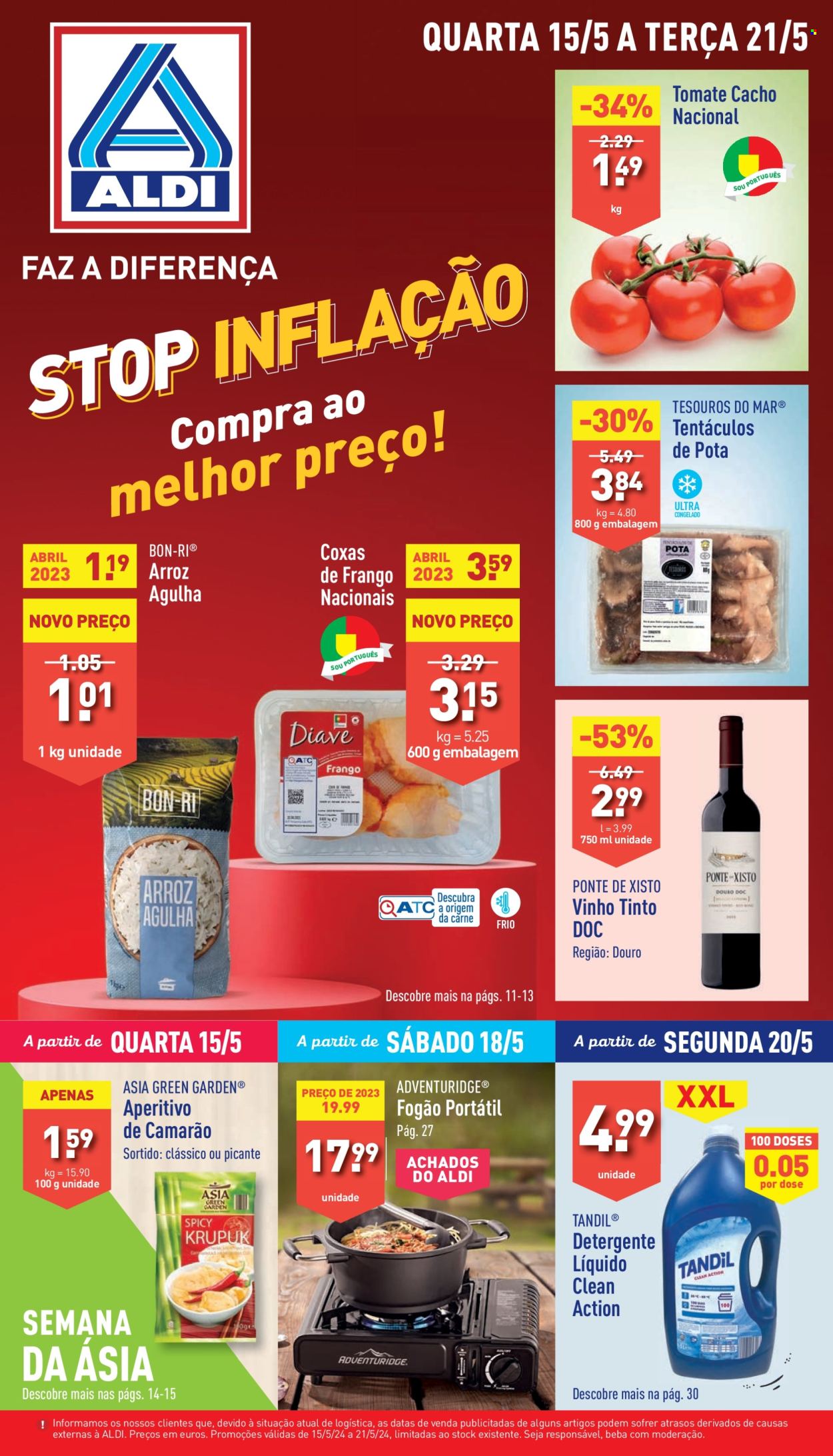 Folheto Aldi - 15.5.2024 - 21.5.2024. Página 1