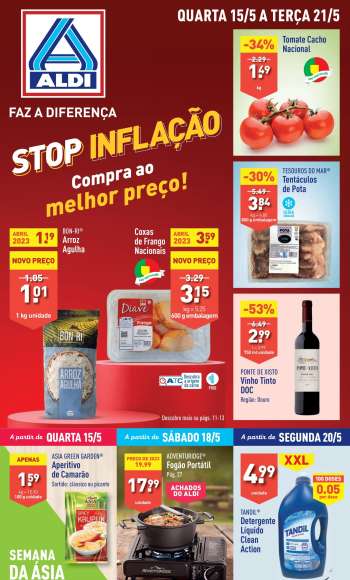 Folheto Aldi - 15.5.2024 - 21.5.2024.