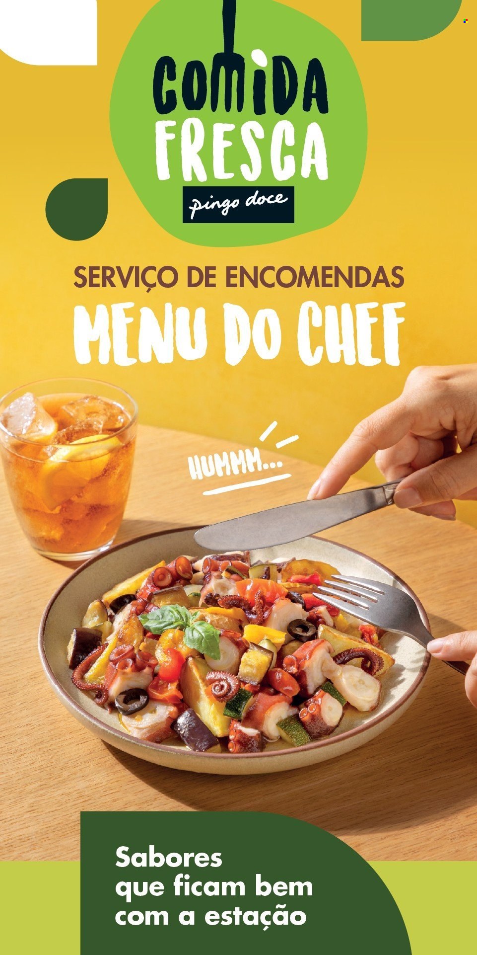Folheto Pingo Doce. Página 1