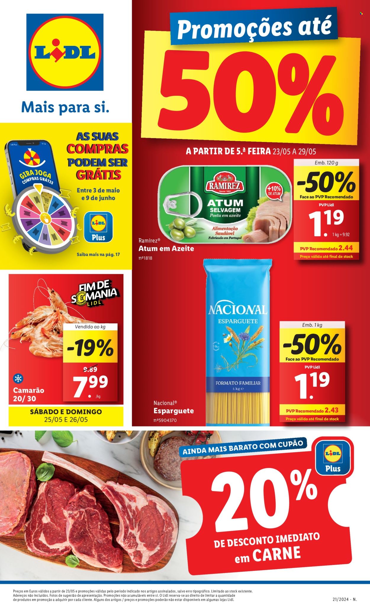 Folheto Lidl - 23.5.2024 - 29.5.2024. Página 1