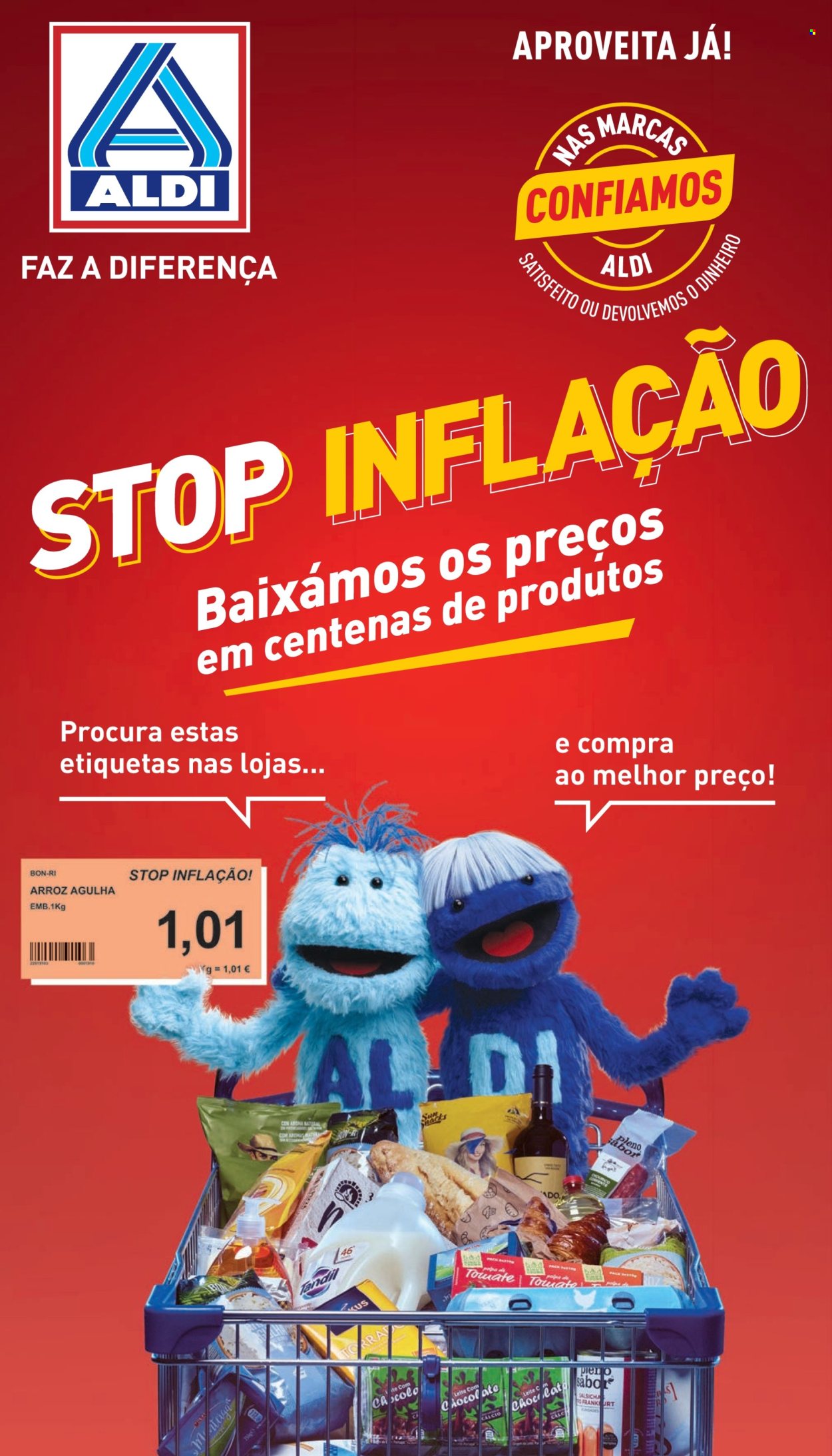 Folheto Aldi - 8.5.2024 - 2.7.2024. Página 1